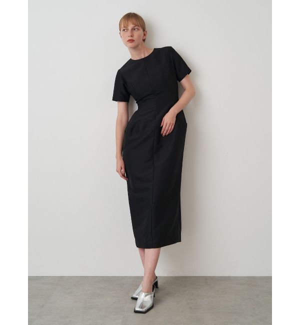 ELENDEEK「FORM SILHOUETTE OP」|ワンピース|ブラック