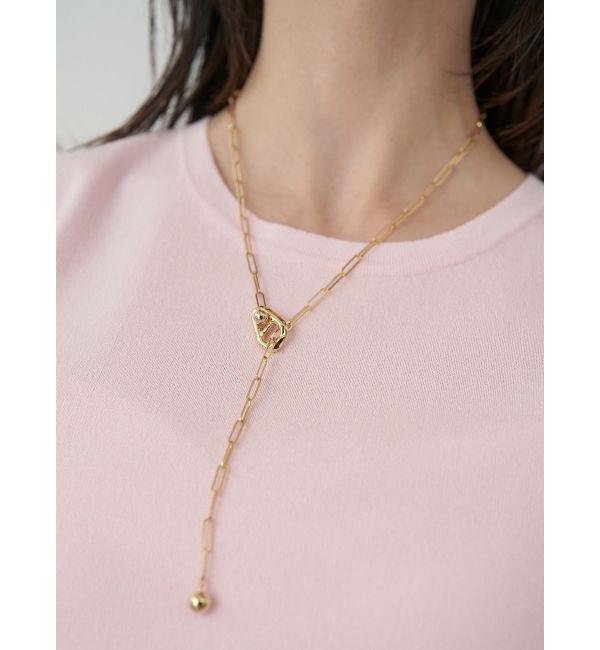 ELENDEEK「DESIGN MANTEL NECKLACE」|ネックレス|