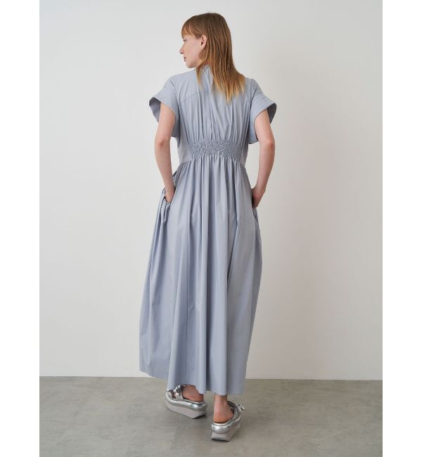 ELENDEEK「OPEN COLLAR SHIRT OP」|ワンピース|