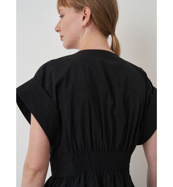 ELENDEEK「OPEN COLLAR SHIRT OP」|ワンピース|