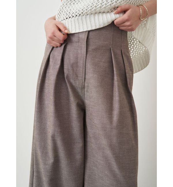 ELENDEEK「HIGHT WAIST WIDE PT」|その他|