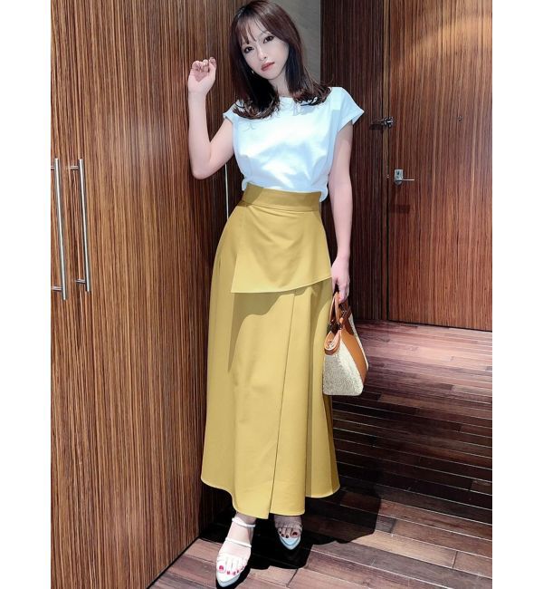 RESEXXY「合皮コルセット付フレアスカート」|スカート|