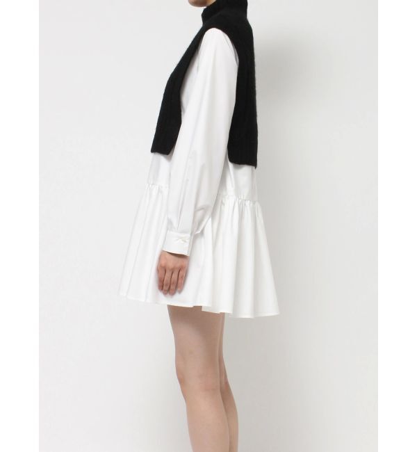 RESEXXY「ミクスチャーニットコンビチュニック」|ニット・セーター|