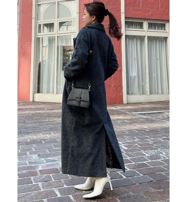 RESEXXY「ステンカラーロングコート」|ステンカラーコート|