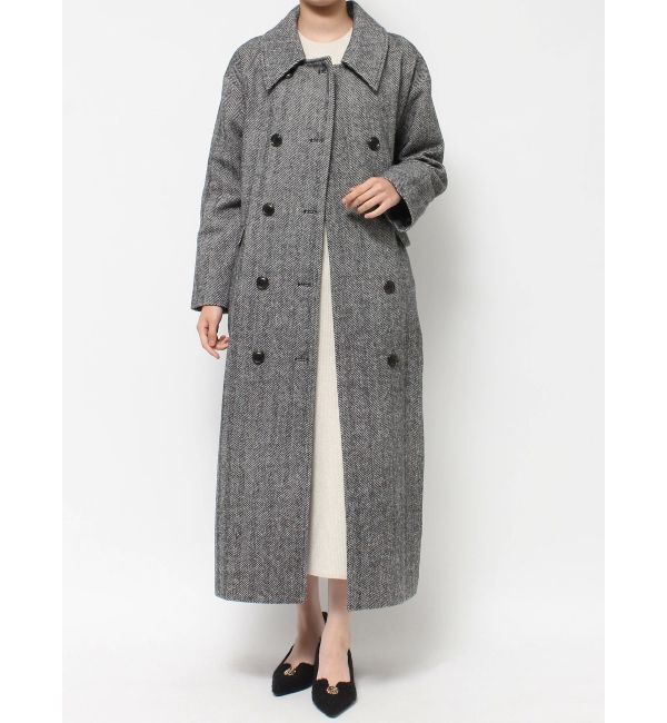 RESEXXY「ステンカラーロングコート」|ステンカラーコート|