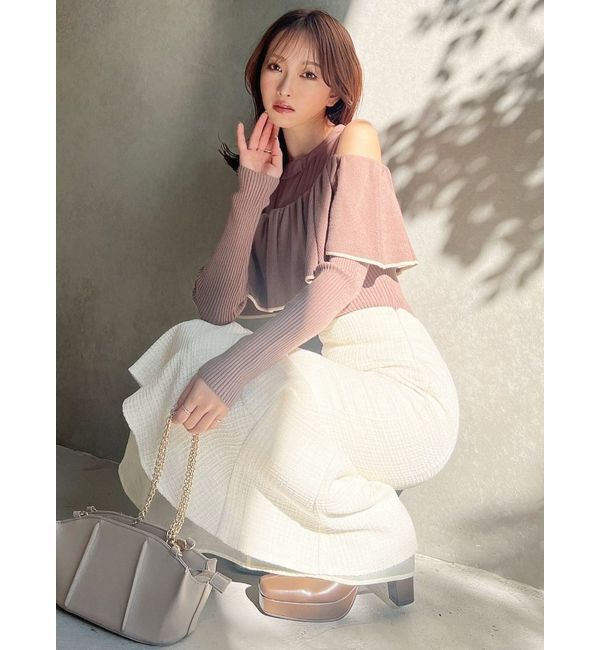 RESEXXY「ピンタックデザインハンドバッグ」|ハンドバッグ|