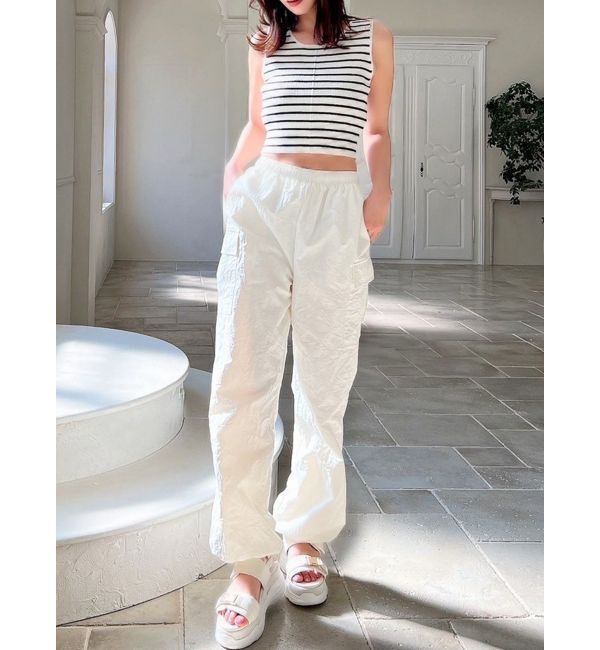 RESEXXY「ルーズカーゴパンツ」|その他|ホワイト