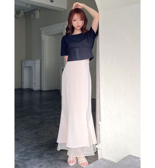 RESEXXY「コルセットTシャツ」|Tシャツ・カットソー|