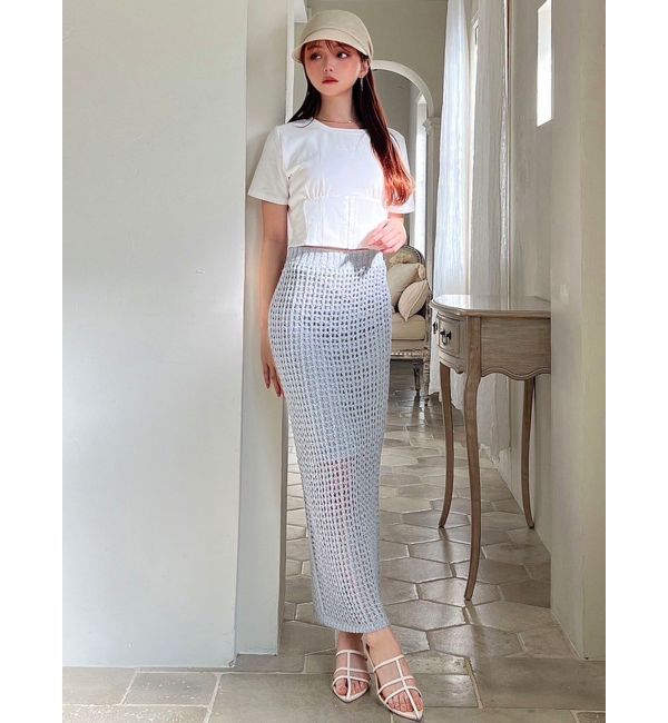 RESEXXY「コルセットTシャツ」|Tシャツ・カットソー|