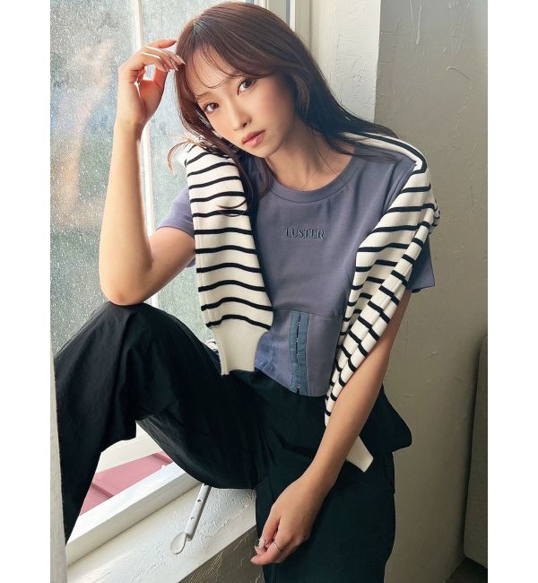 RESEXXY「コルセットTシャツ」|Tシャツ・カットソー|