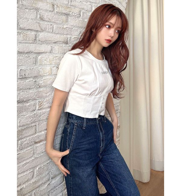RESEXXY「コルセットTシャツ」|Tシャツ・カットソー|