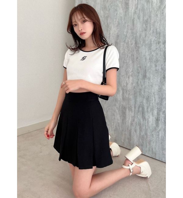 RESEXXY「プリーツデザインミニスカート」|スカート|