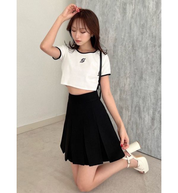 RESEXXY「プリーツデザインミニスカート」|スカート|