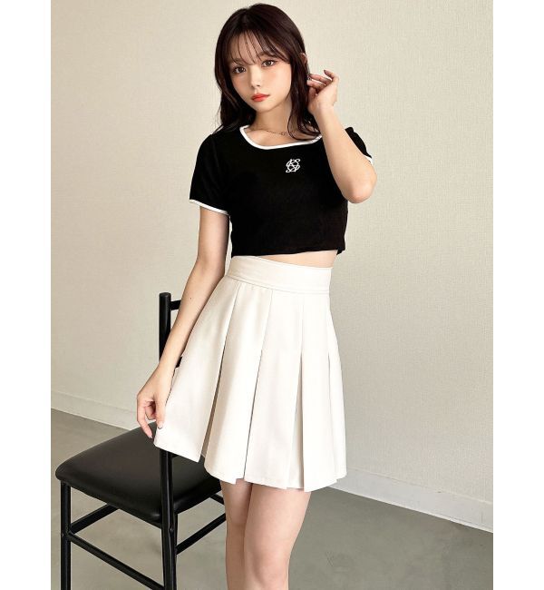 RESEXXY「プリーツデザインミニスカート」|スカート|