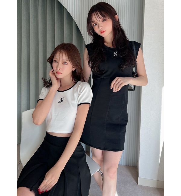 RESEXXY「プリーツデザインミニスカート」|スカート|