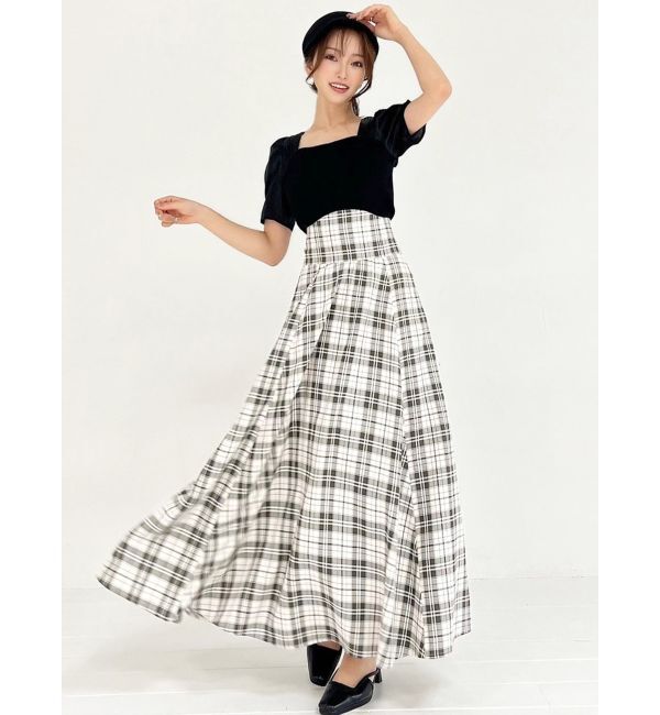 RESEXXY「コルセットフレアスカート」|スカート|