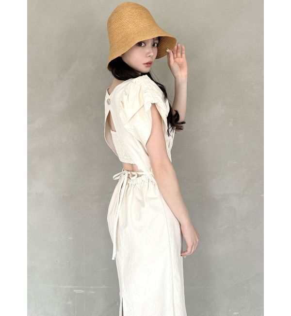 RESEXXY「バックリボンマーメイドワンピース」|ワンピース|