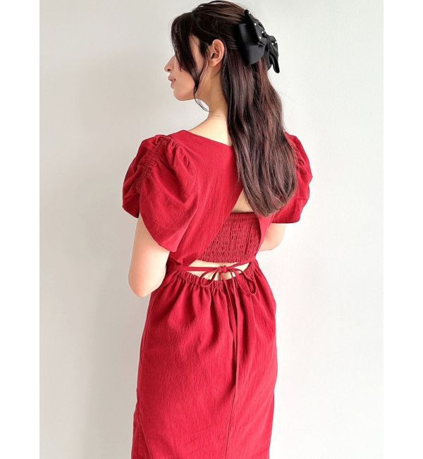 RESEXXY「バックリボンマーメイドワンピース」|ワンピース|