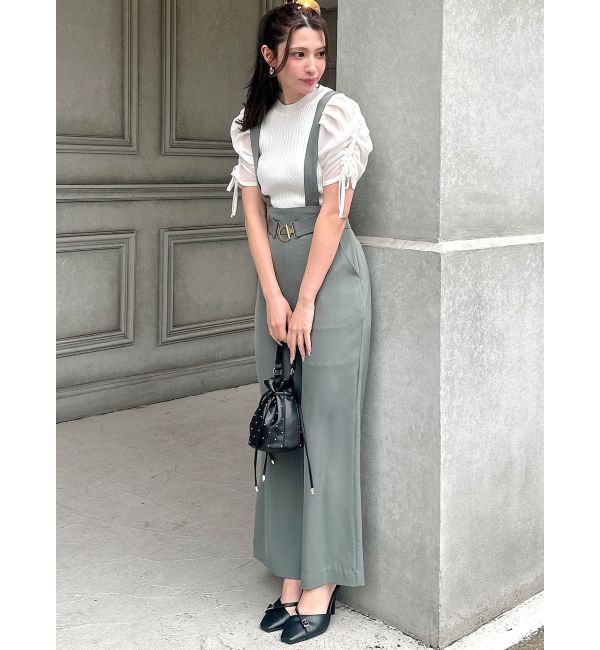 RESEXXY「シアースリーブデザインニットトップス」|ニット・セーター|