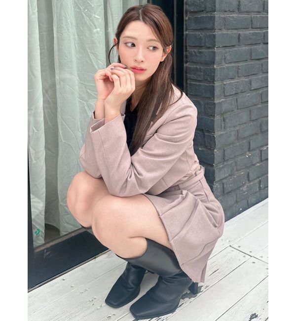 RESEXXY「クロップドジャケット【セットアップ着用可能】」|テーラードジャケット|