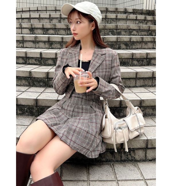 RESEXXY「クロップドジャケット【セットアップ着用可能】」|テーラードジャケット|