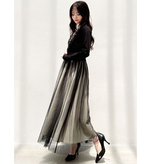 RESEXXY「カーデセットチュールワンピース」|ワンピース|