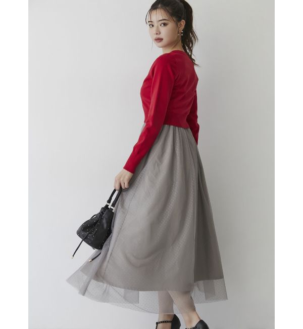 RESEXXY「カーデセットチュールワンピース」|ワンピース|