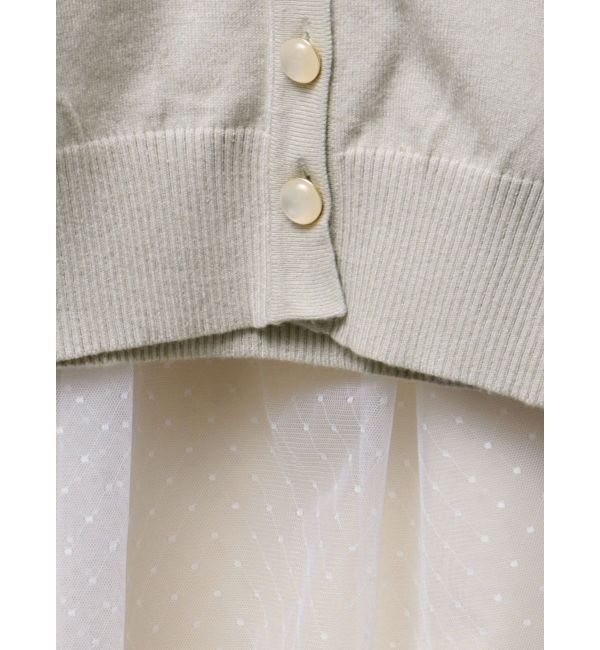 RESEXXY「カーデセットチュールワンピース」|ワンピース|