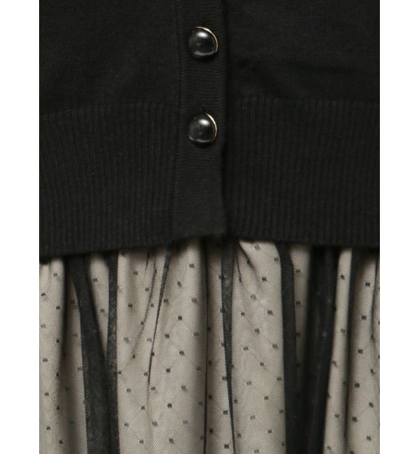 RESEXXY「カーデセットチュールワンピース」|ワンピース|