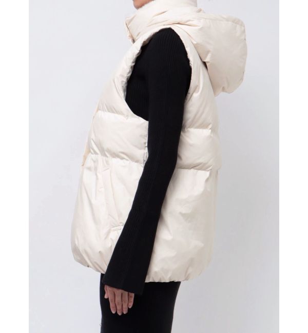 RESEXXY「ネックファーダウンベスト」|ダウンベスト・ベスト|