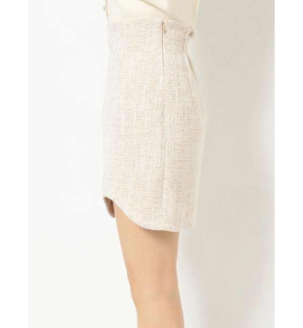 dazzlin「カーブラインミニスカート」|スカート|