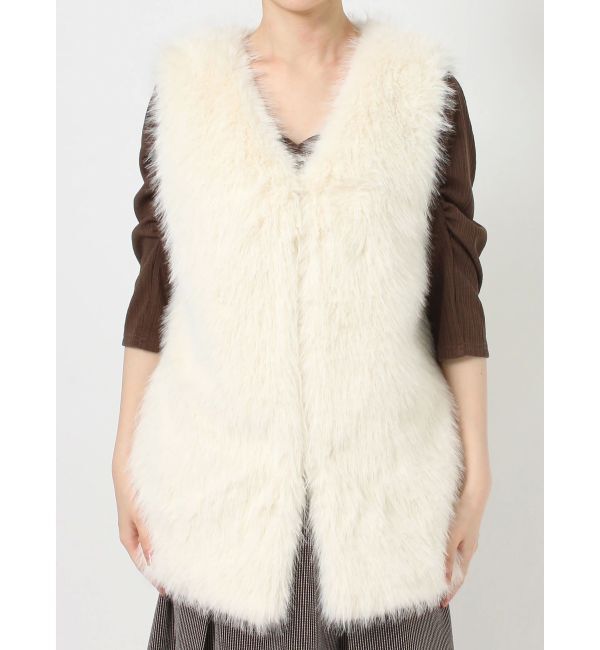 dazzlin「ソフティーファーベスト」|ベスト・ジレ|