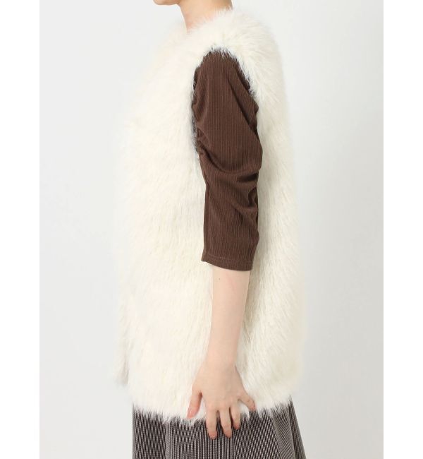 dazzlin「ソフティーファーベスト」|ベスト・ジレ|