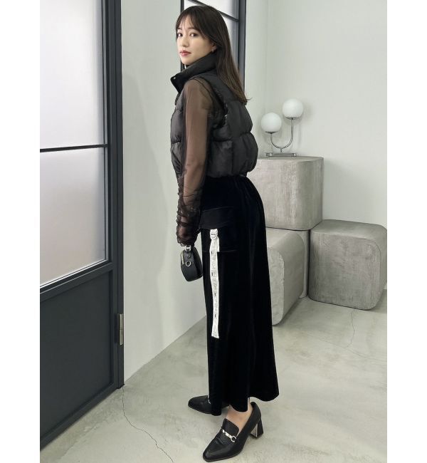 dazzlin「【FILA&times;dazzlin】スタンドダウンライクベスト」|ベスト・ジレ|