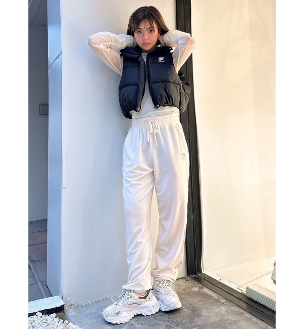 dazzlin「【FILA&times;dazzlin】スタンドダウンライクベスト」|ベスト・ジレ|