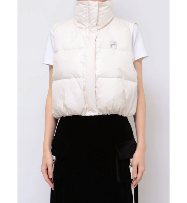 dazzlin「【FILA&times;dazzlin】スタンドダウンライクベスト」|ベスト・ジレ|