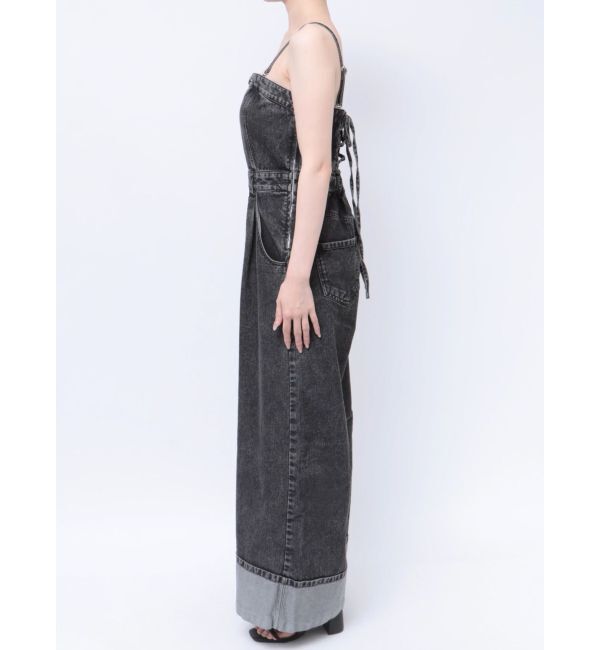 dazzlin「デニムベアロンパース」|ワンピース|