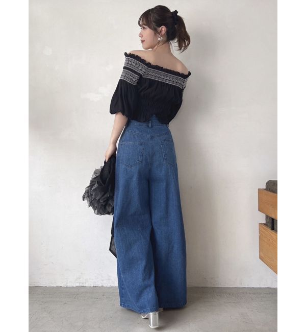 dazzlin「オフショルフェミニックトップス」|シャツ・ブラウス|