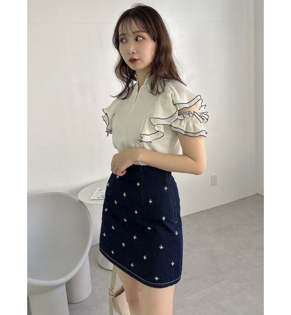 dazzlin「スターライドビジュースカート」|スカート|