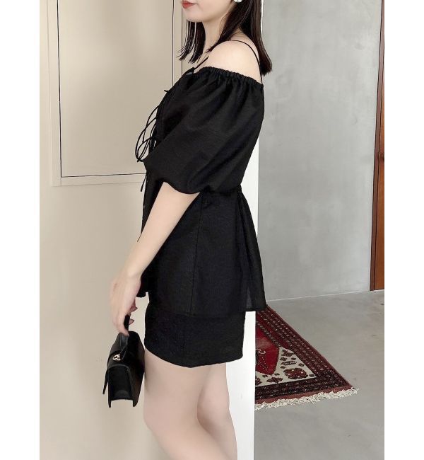 dazzlin「【SETUP】コンパクトジャカードショートパンツ※セットアップ対応」|その他|