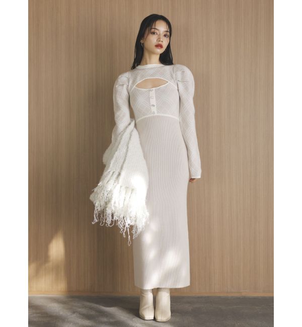 dazzlin「キャンディカラービッグマフラー」|マフラー|