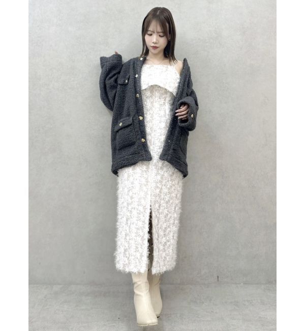 dazzlin「リボンパーティキャミワンピース」|ワンピース|