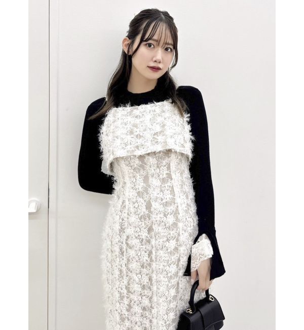 dazzlin「リボンパーティキャミワンピース」|ワンピース|