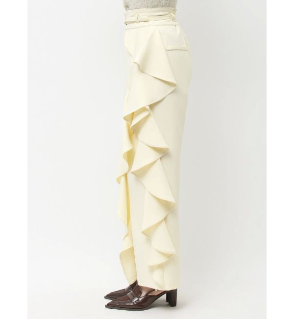 dazzlin「ビッグフリルアシメワイドパンツ」|その他|