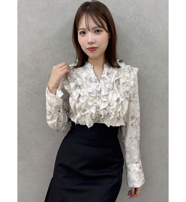 dazzlin「メニーフリルブラウス」|シャツ・ブラウス|