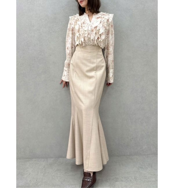 dazzlin「メニーフリルブラウス」|シャツ・ブラウス|