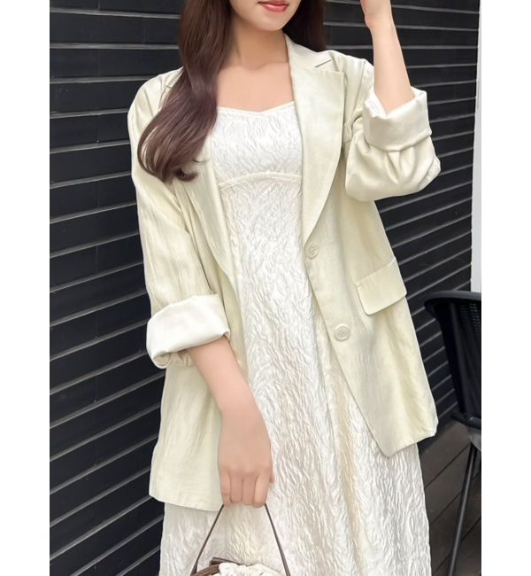 dazzlin「バックリボンジャカードキャミワンピース」|ワンピース|