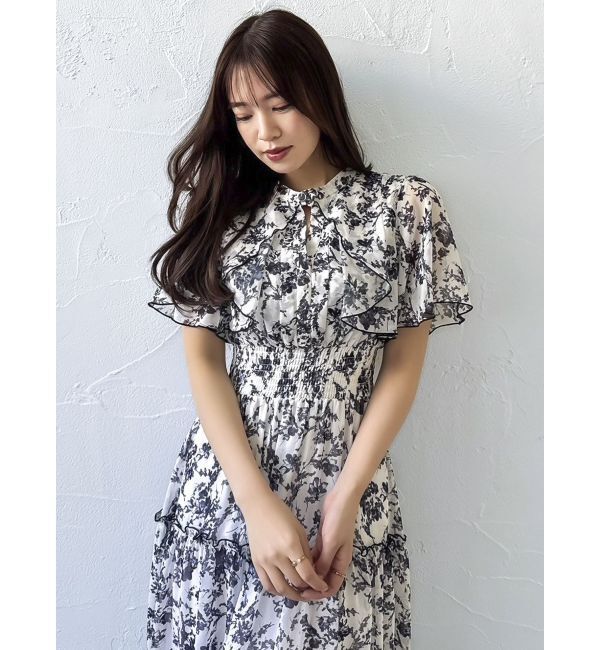 dazzlin「【復刻】Watercolorflowerワンピース」|ワンピース|