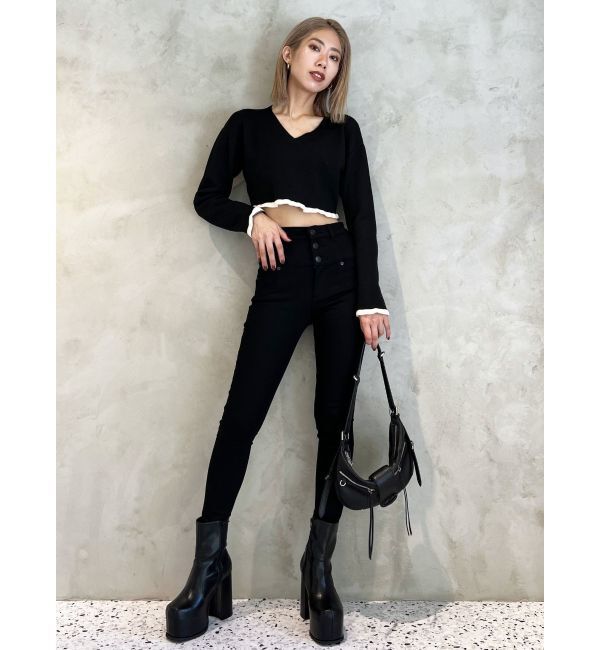 EMODA「トゥーカバーボリュームブーツ」|ショートブーツ|