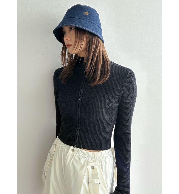 EMODA「ステッチデニムバケットハット」|ハット|